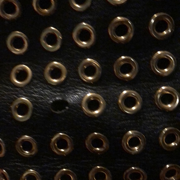 Michael Kors Gold Eyelet Bag - Picture 2 of 7